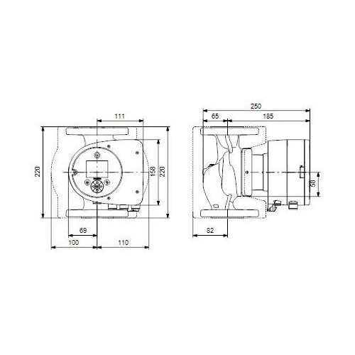 Grundfos Magna 3 32-100 F (Flansch) (97924258) - Pumpenkiste